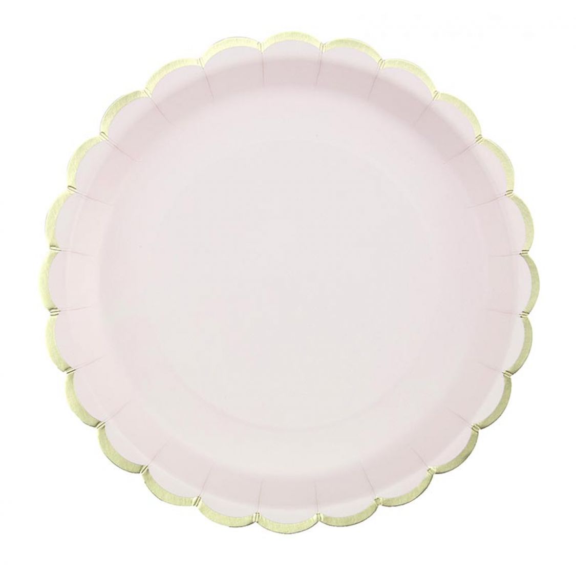 Assiettes en carton blanc - 8 pièces - Vaisselle jetable et