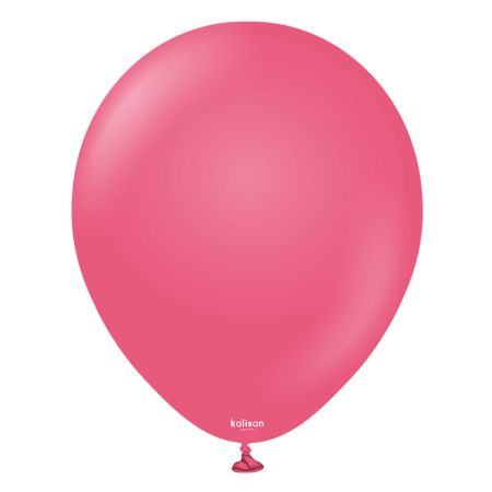 Ballon de baudruche rose métallisé 80cm - Partywinkel