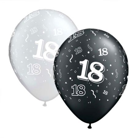 Ballon anniversaire chiffre 8 (x8) REF/BALBC8