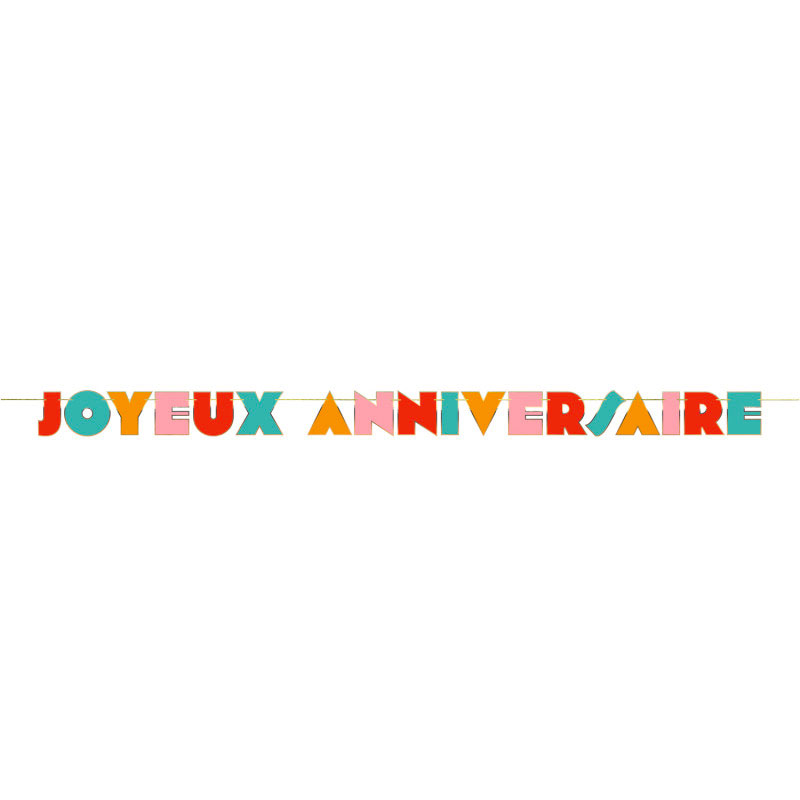 Guirlande Joyeux anniversaire