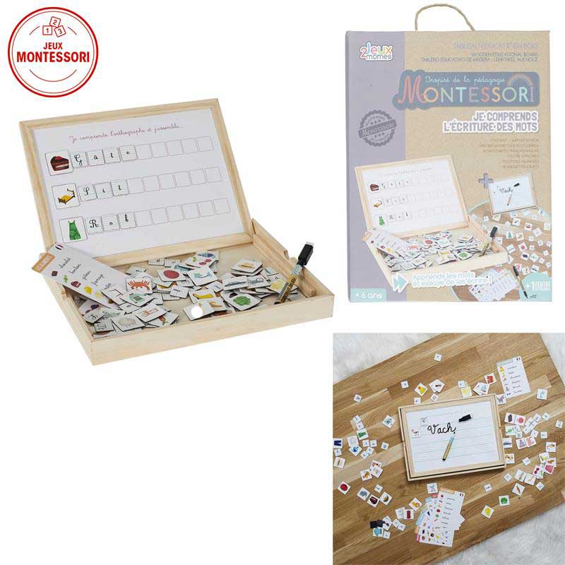 Coffret Tableau en bois Educatif