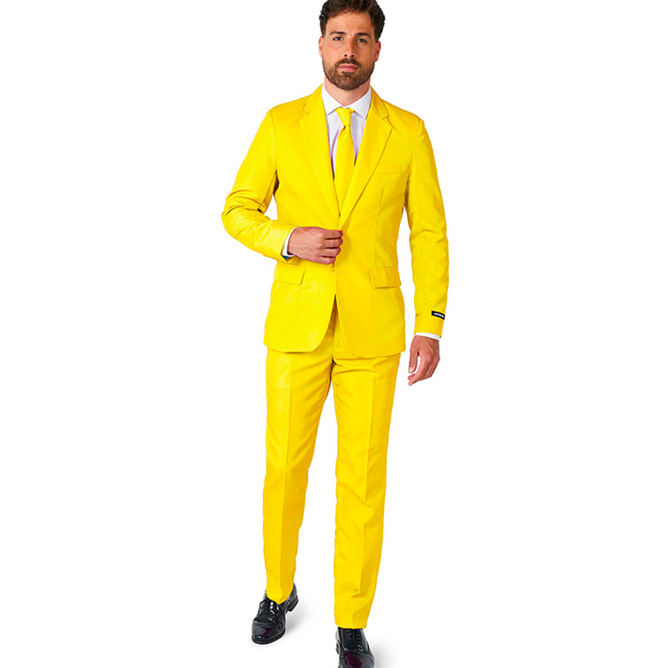 Costume Homme Jaune Suitmeister