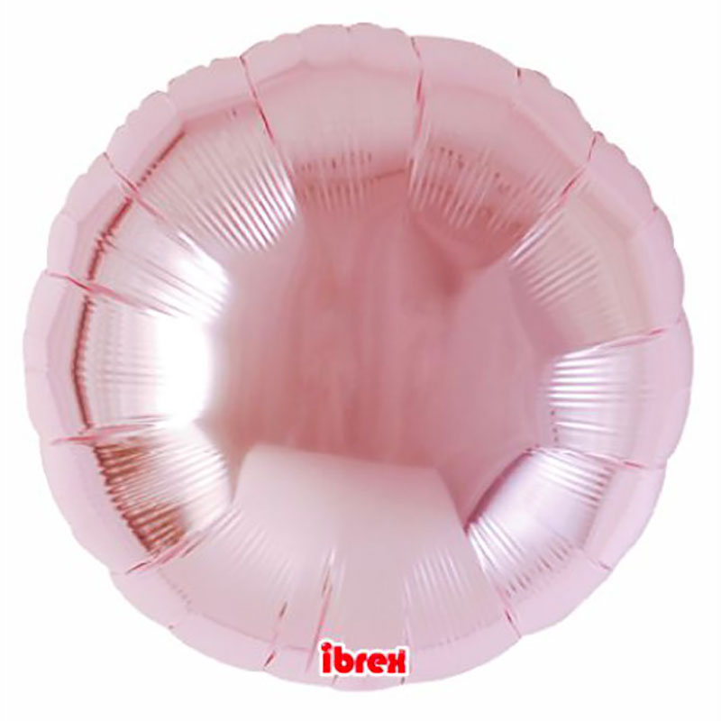 Ballon Mylar rond rose pale (pink pearl) Takakosan