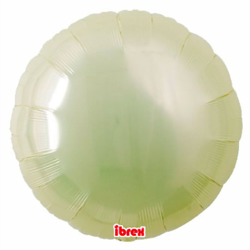 Ballon Mylar rond ivoire (ivory) Takarakosan