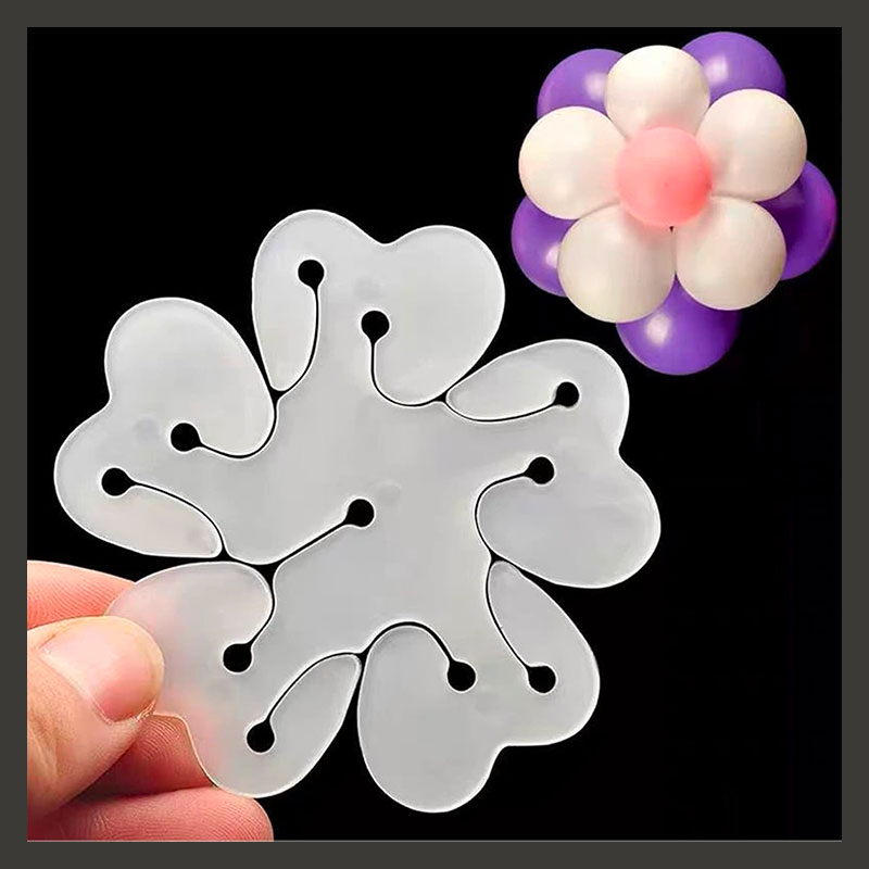 Clips Fleur pour Ballons par 100