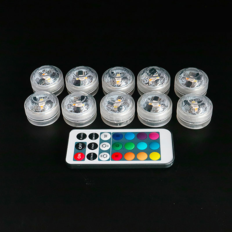 10 Leds pour Ballon RGB avec Telecommande