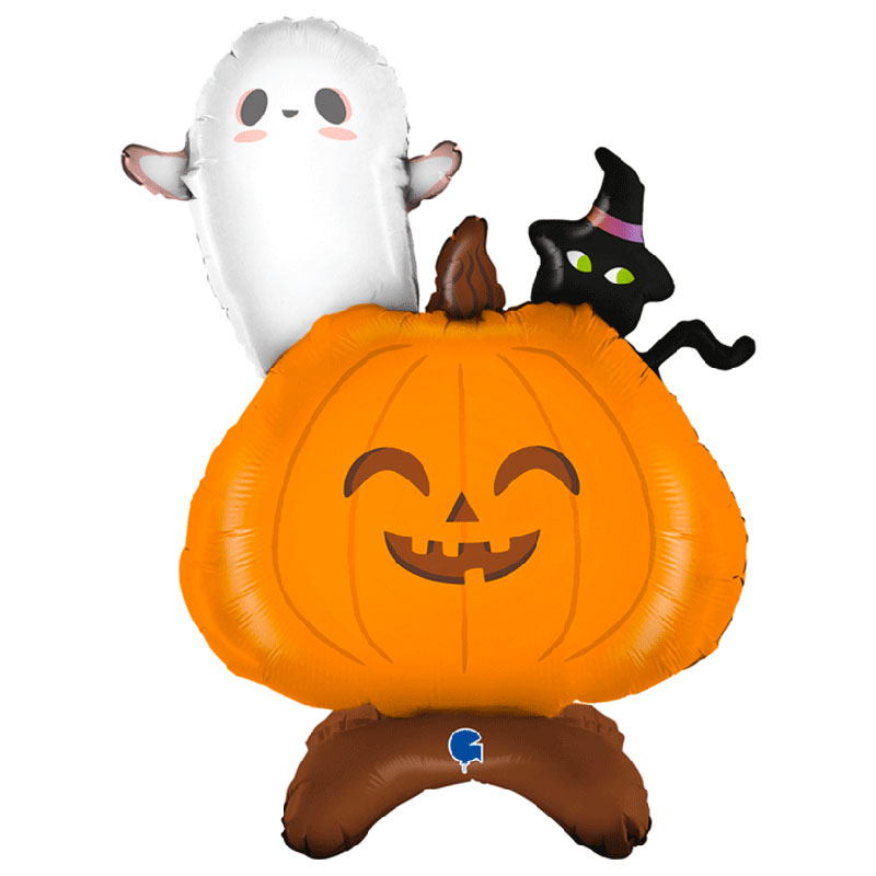 Ballon Halloween Standups Citrouille