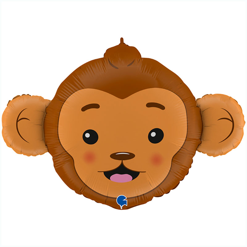 Ballon tête de singe