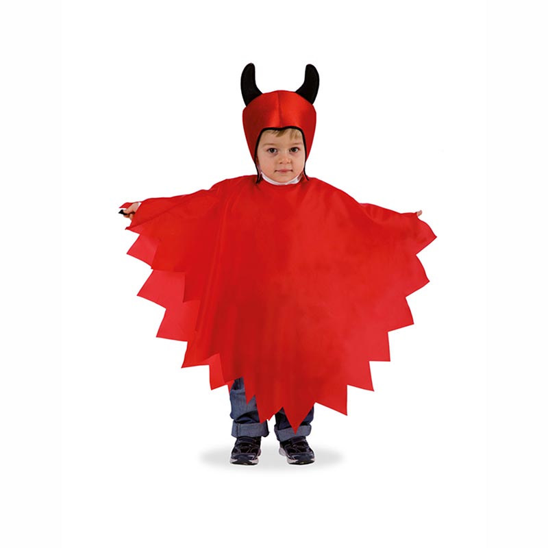 Cape et bonnet diablotin enfant