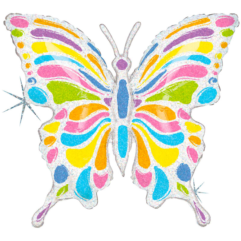 Ballon Papillon Pastel