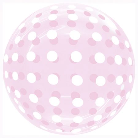 Ballon Bubble Dots Pink