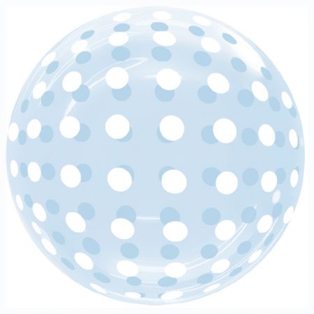 Ballon Bubble Dots Blue