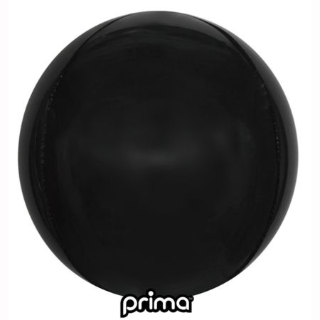 Ballon Prima Orbz Sphérique Noire géant