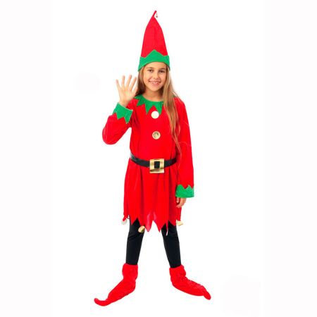 Déguisement Lutin Noël Fille