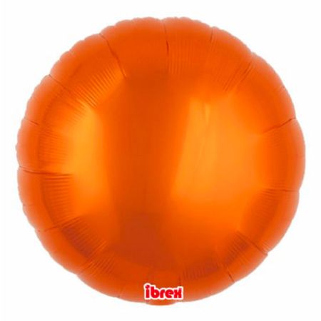 Ballon Mylar rond orange (orange) Takarakosan