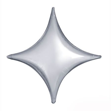 Ballon Mylar étoile design or (Starpoint) 18'' par 5