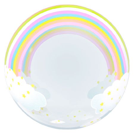 Ballon Bubble Nuage Arc en Ciel