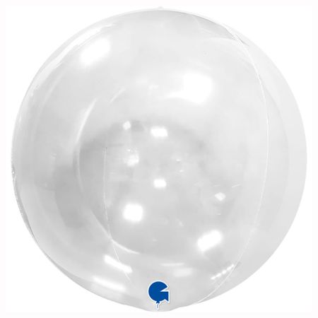 Ballon Globe transparent sans valve