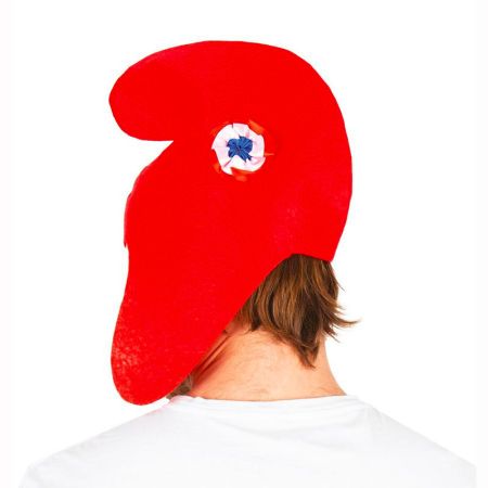 Bonnet Phrygien en feutrine rouge