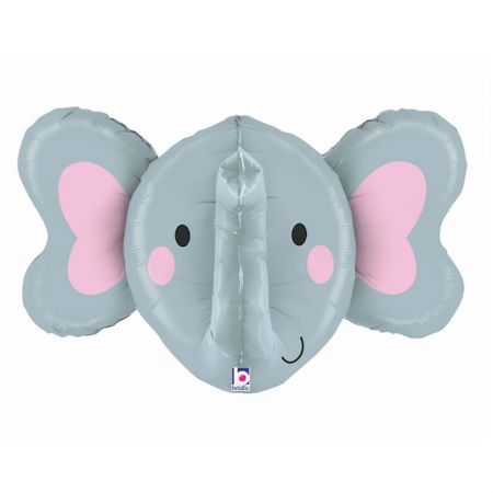 Ballon tête Eléphant 3D