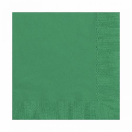 Serviette de table papier Vert par 20